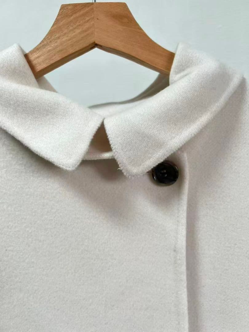 23区 見上愛さん着用 ウールライトリバー ポンチョシルエット コート