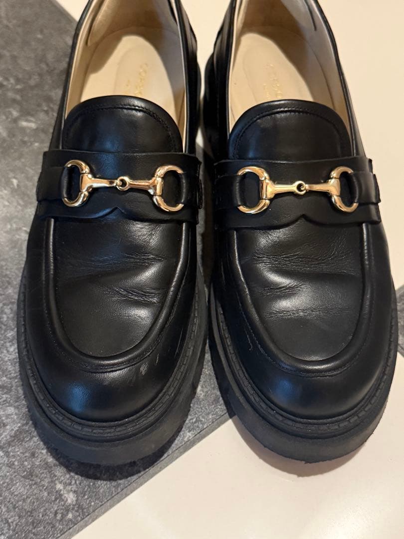 スピック&スパン コルサローマ ノーヴェビットローファーOLGA1821 38