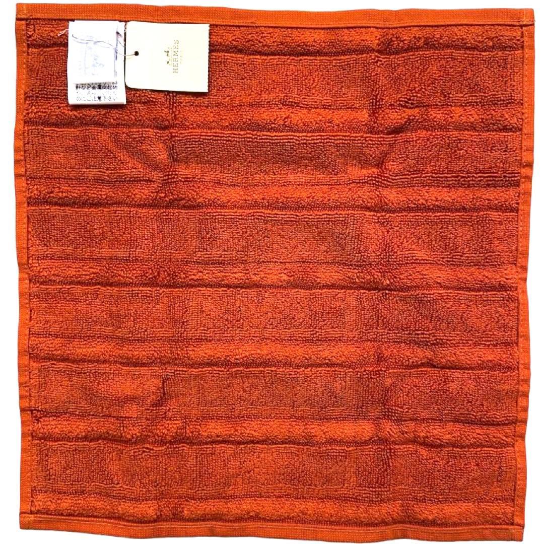 新品未使用 紙タグ付き エルメス ハンドタオル ステアーズ 2枚セット ギフト