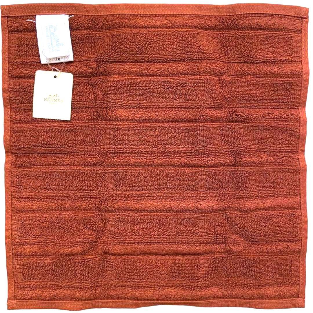 新品未使用 紙タグ付き エルメス ハンドタオル ステアーズ 2枚セット ギフト