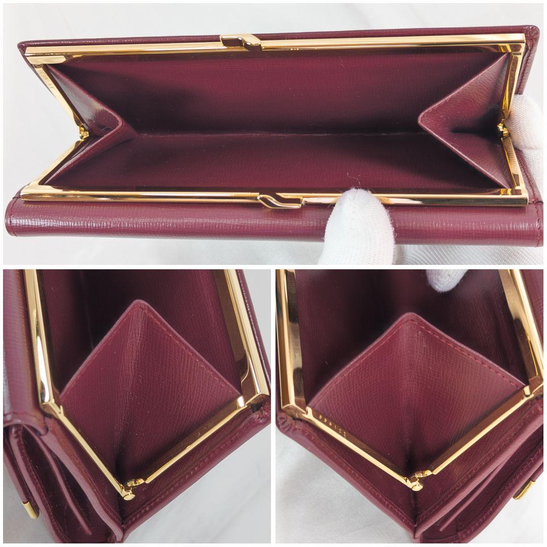 【未使用級】 カルティエ マストライン がま口 長財布 付属品完備