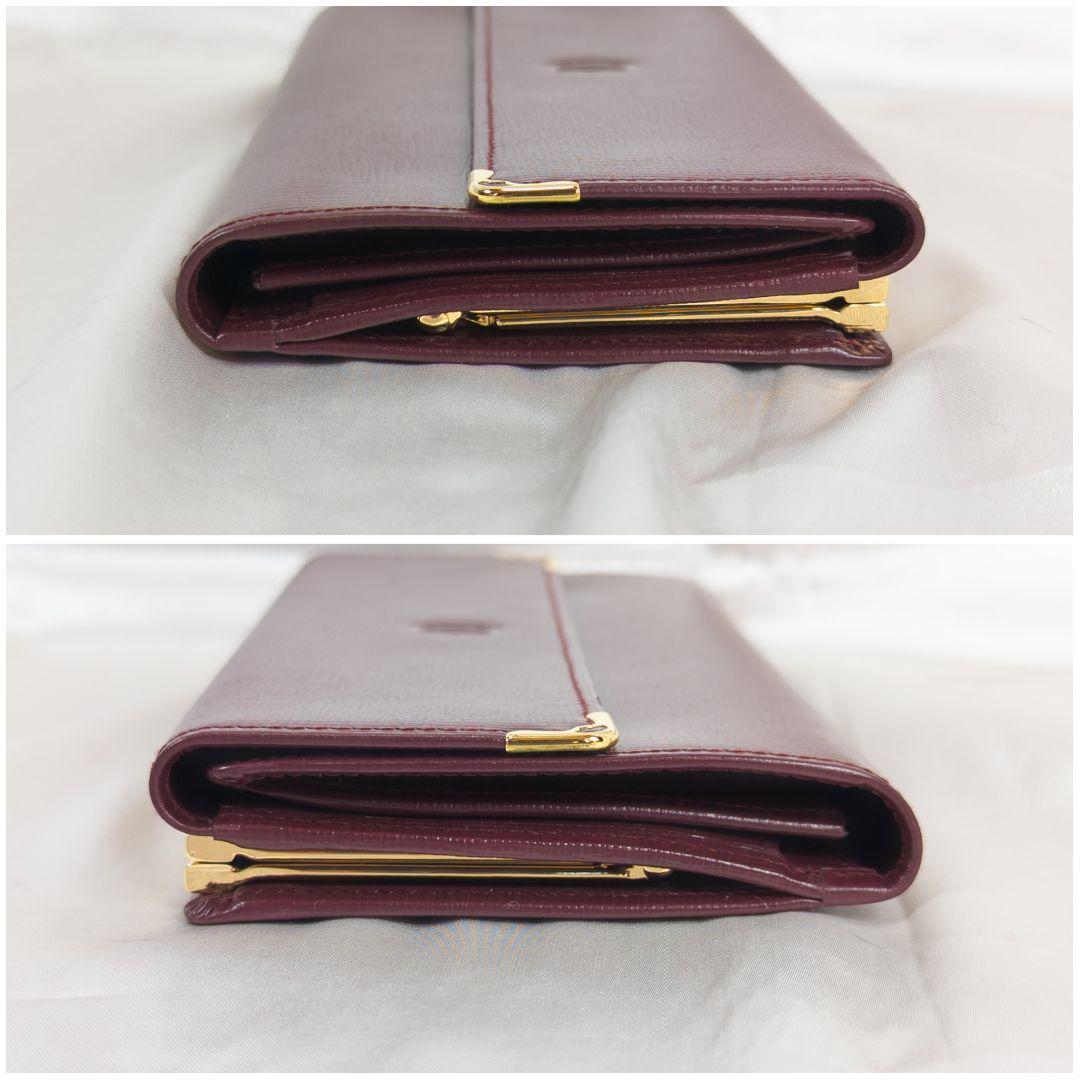 【未使用級】 カルティエ マストライン がま口 長財布 付属品完備