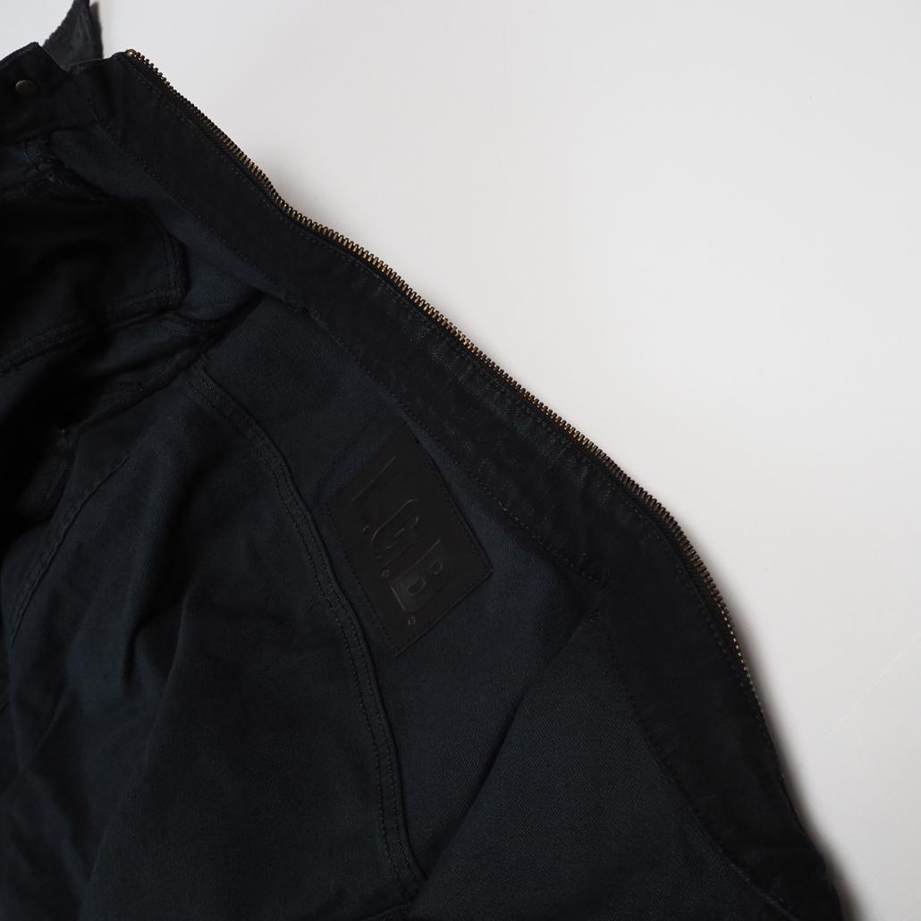 Hello Kimmy L.G.B. コーティングブラックデニムジャケット