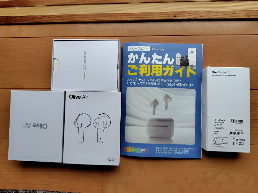 Olive Air ワイヤレスイヤホン 本体