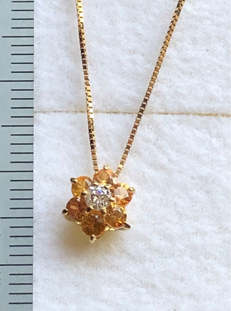 k10PGダイヤモンドネックレス