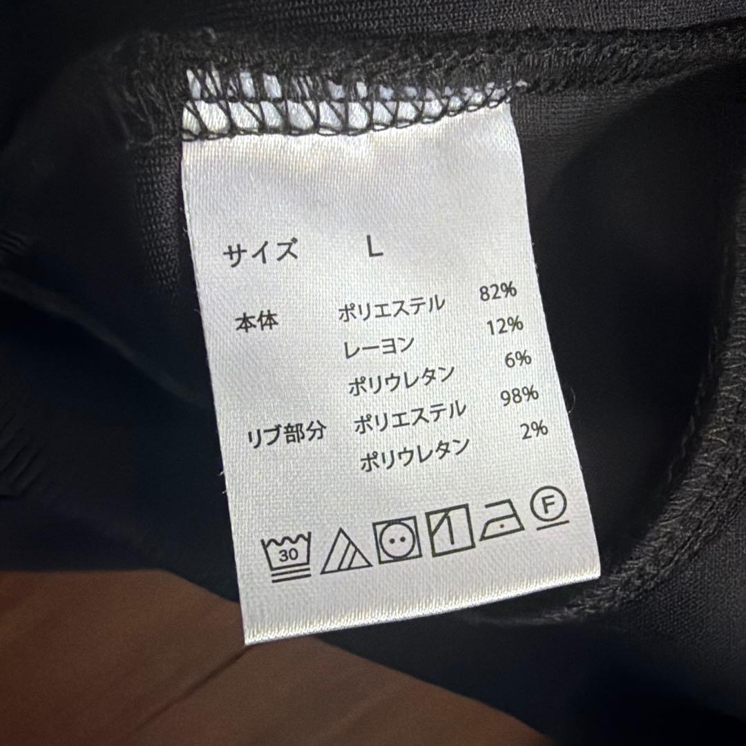 TENTIAL クルーネックプルオーバー ブラック スウェット L