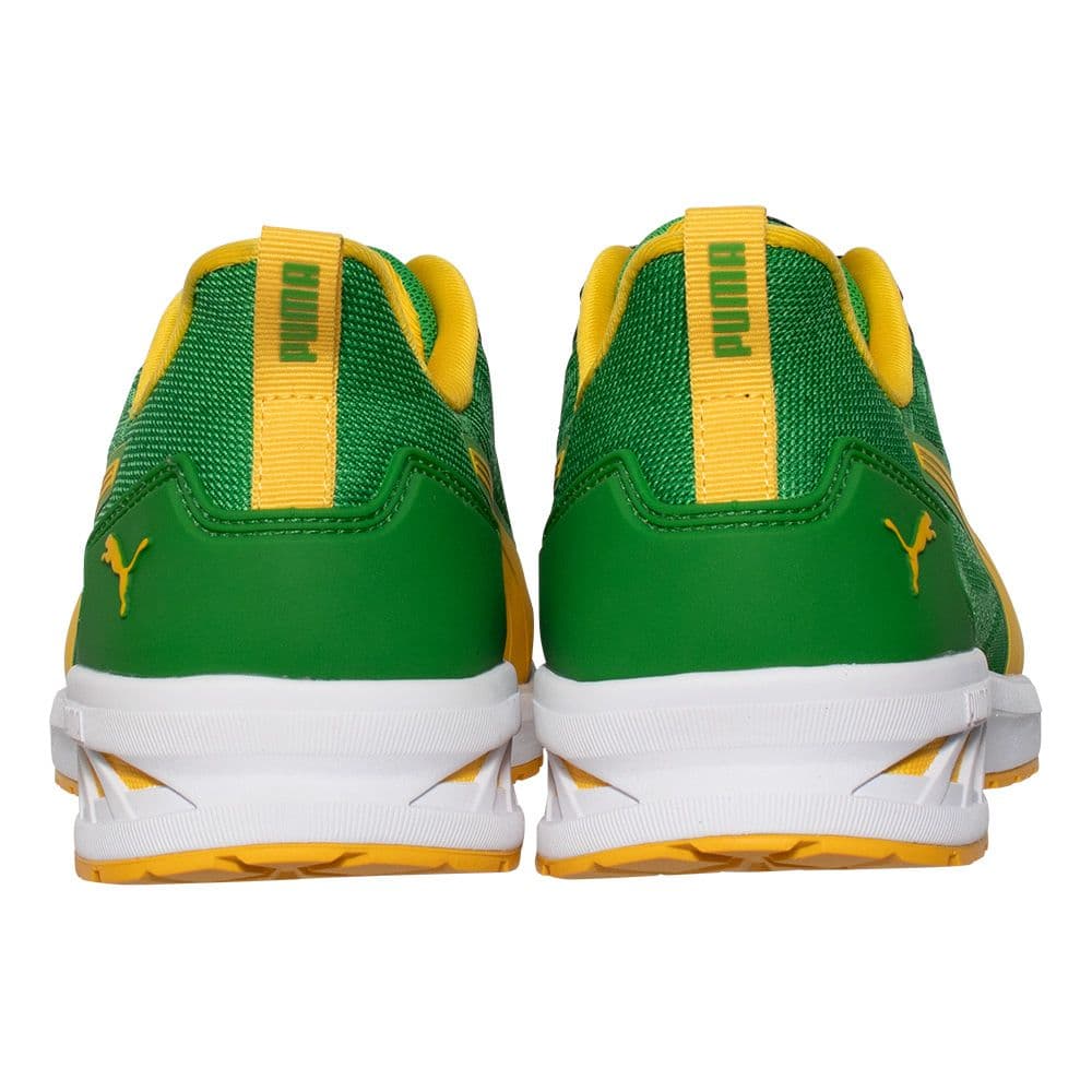 プーマ安全靴#64.408 25.5cmグライドグリーンディスクロー