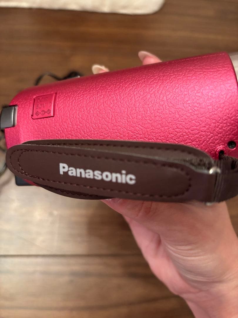 中古美品 Panasonic HC-W580M フルHD ビデオカメラ　ピンク