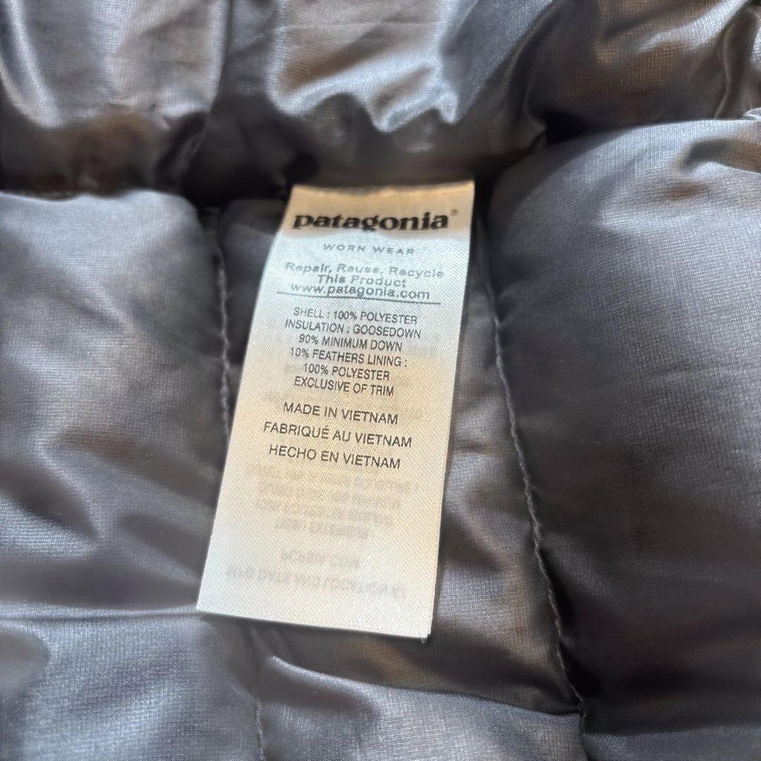 Patagonia メンズ ダウンセーター ベスト XL ブラック ダウンベスト