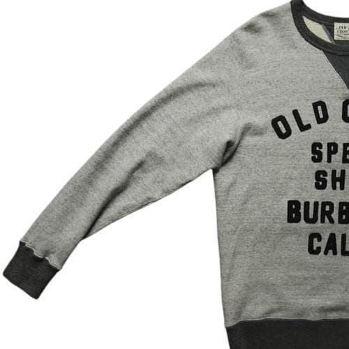 OLD CROW モーターサイクルスウェットシャツ グレーXL GLADHAND