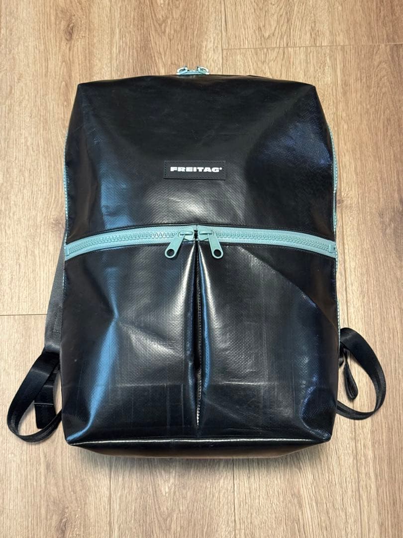 や*ょ様 FREITAG F49 FRINGE オールブラック× インダストリア