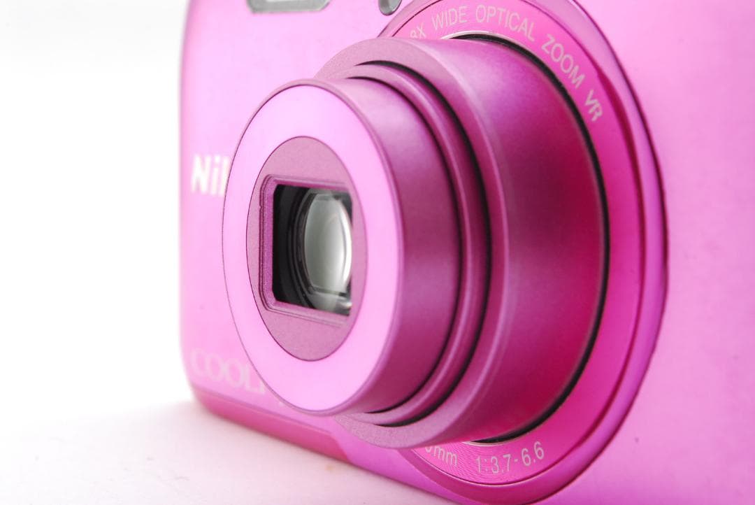 Nikon Coolpix s3600 ピンク 8倍光学ズーム 動作確認済み