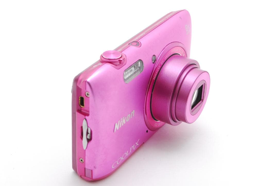 Nikon Coolpix s3600 ピンク 8倍光学ズーム 動作確認済み