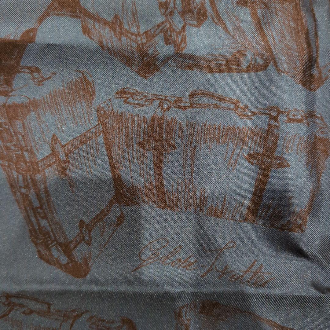 GROBETROTTER グローブトロッター ヘッドスカーフ ネイビー