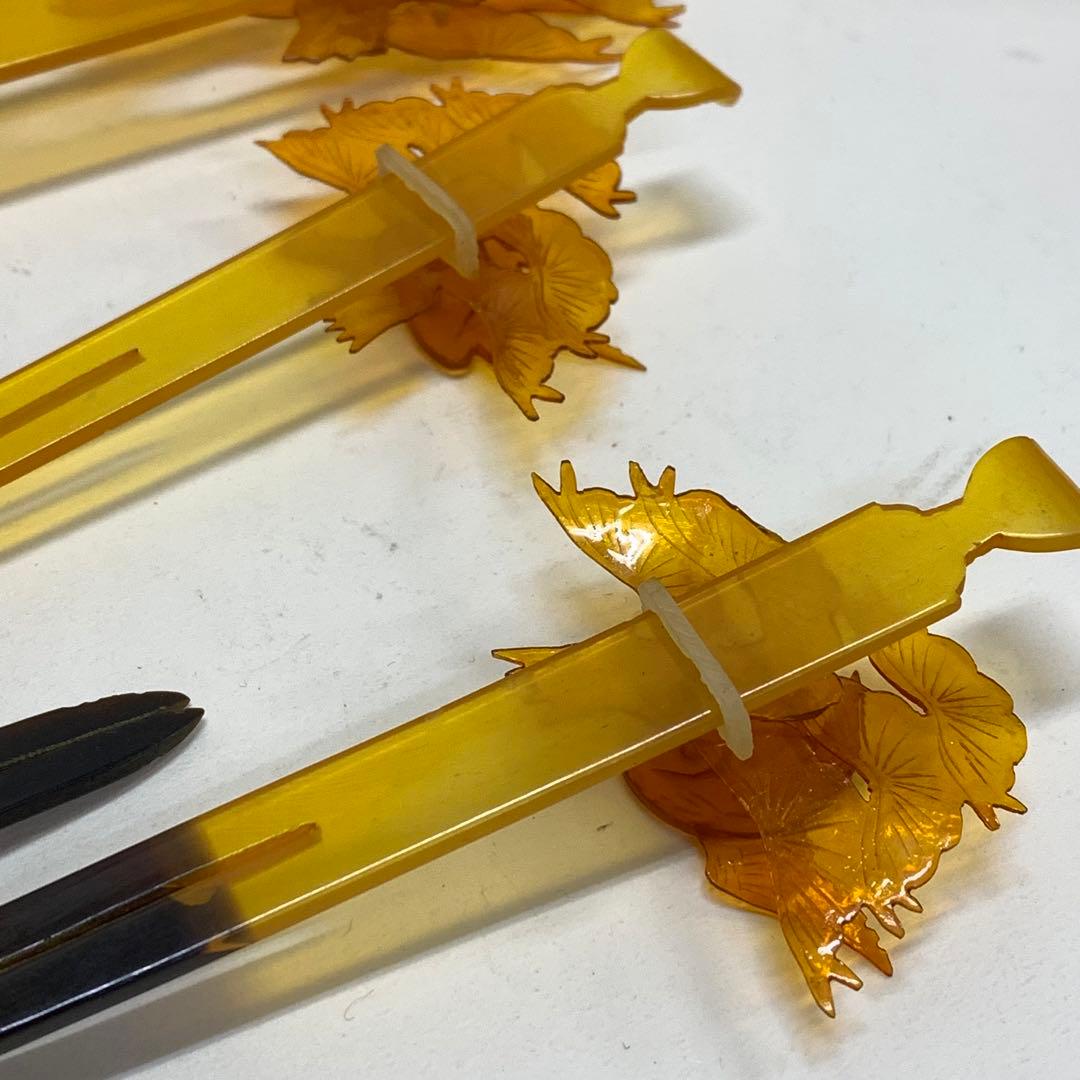 花嫁簪セット 和装 鼈甲？アンティーク かんざし 結婚式