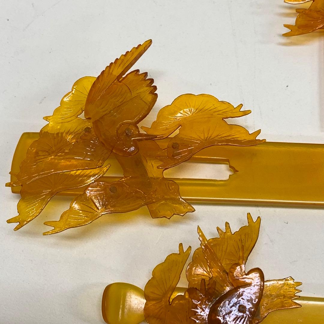 花嫁簪セット 和装 鼈甲？アンティーク かんざし 結婚式