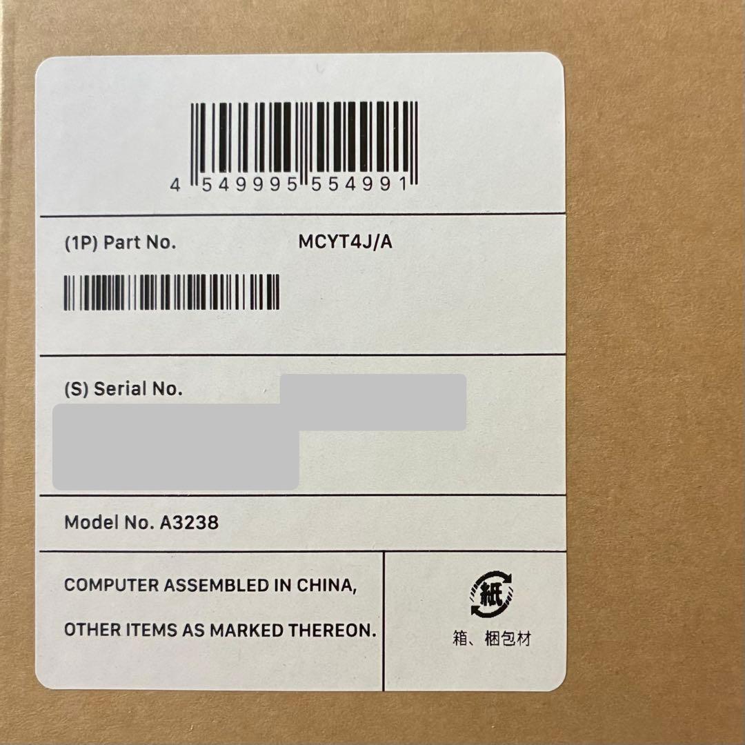 M4 Mac mini メモリ 24GB, SSD 512GB