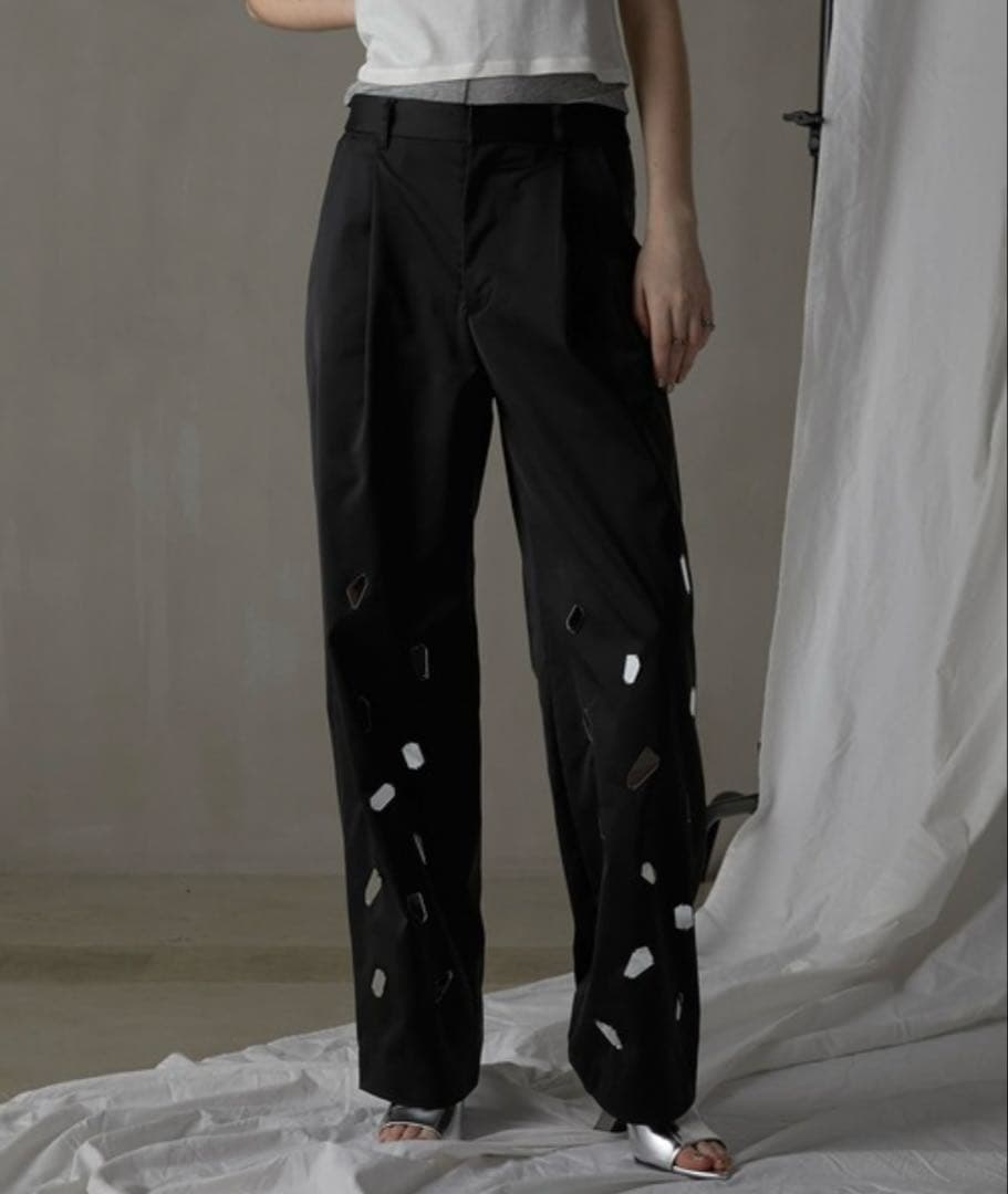 パンツ PRANK PROJECT/Mirror Embellished Pants