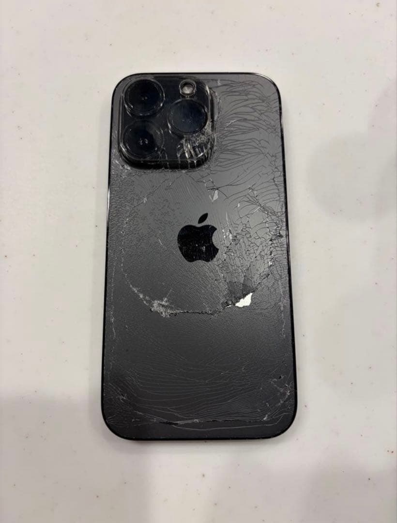 iPhone14 Pro 128GB ジャンク　背面割れ　本体のみ