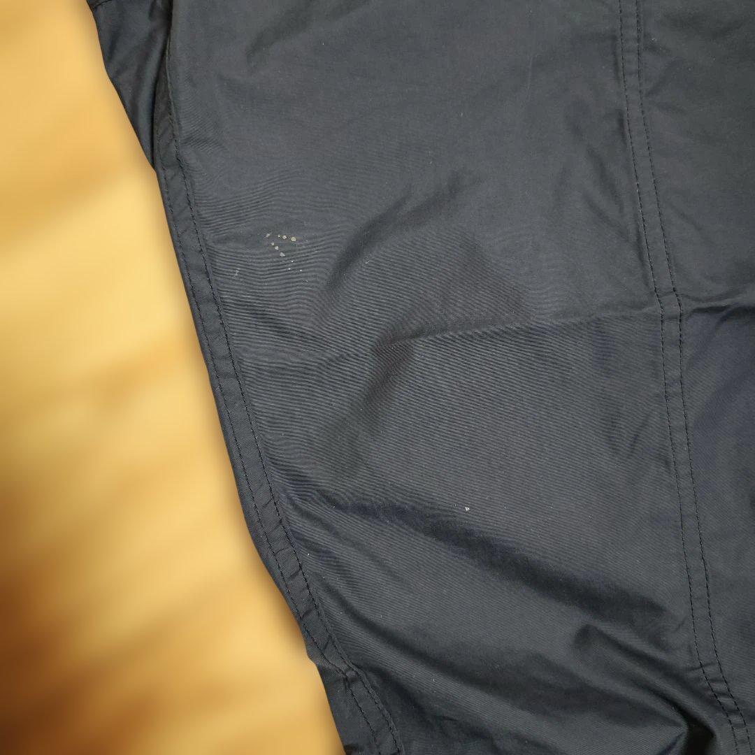 WTAPS ブラックネイビーカーゴパンツ 調整可能ウエスト