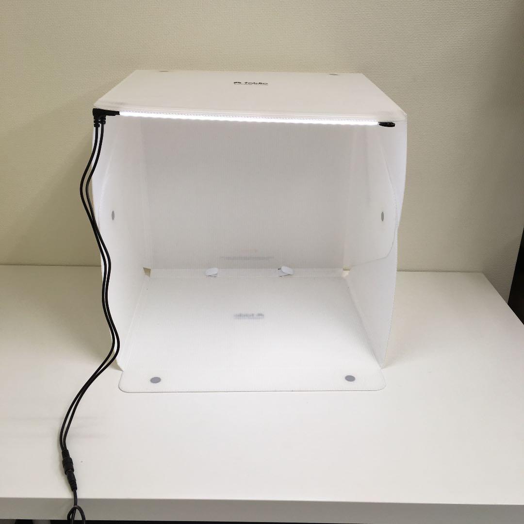 foldio フォトスタジオ 撮影ボックス　LEDライト付き