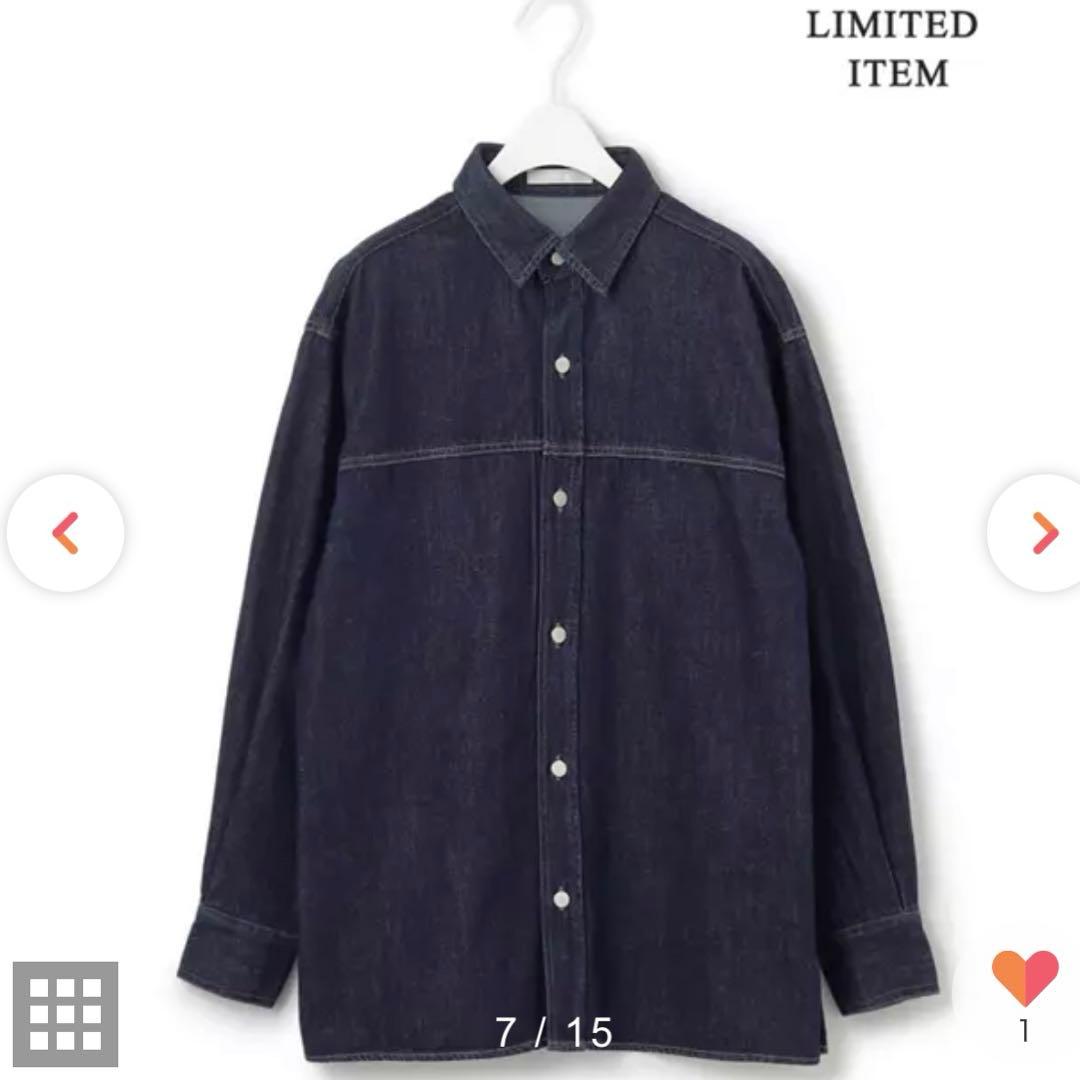 ICB 【WEB限定・洗える】コットンソフトデニム ジャケット