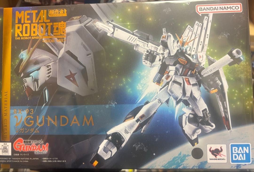 未開封 L ROBOT魂 SIDE MS νガンダム ニューガンダム