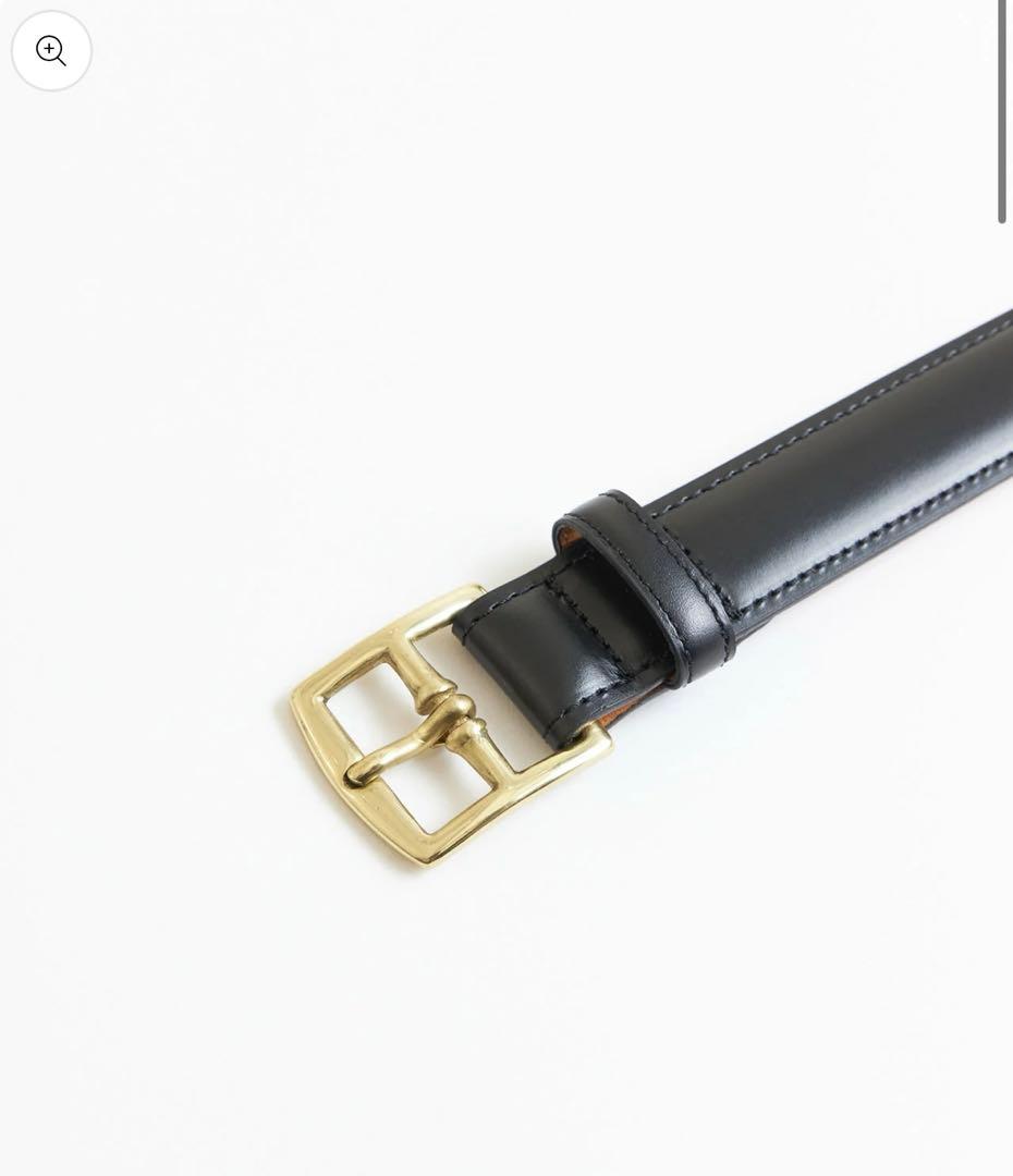 シンゾーン shinzone ベルト PLUMP ゴールド レザー オブラダ