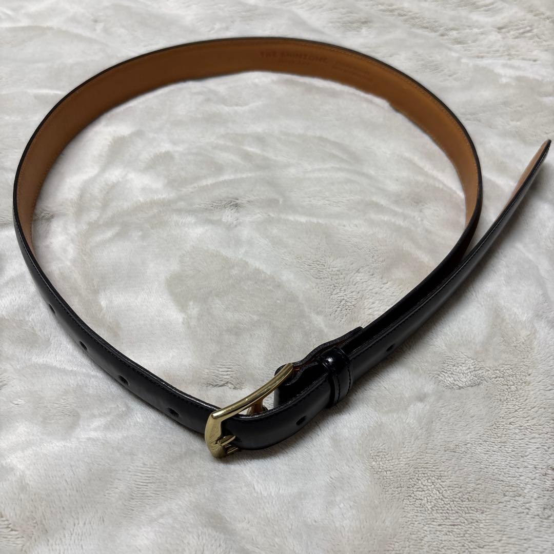 シンゾーン shinzone ベルト PLUMP ゴールド レザー オブラダ