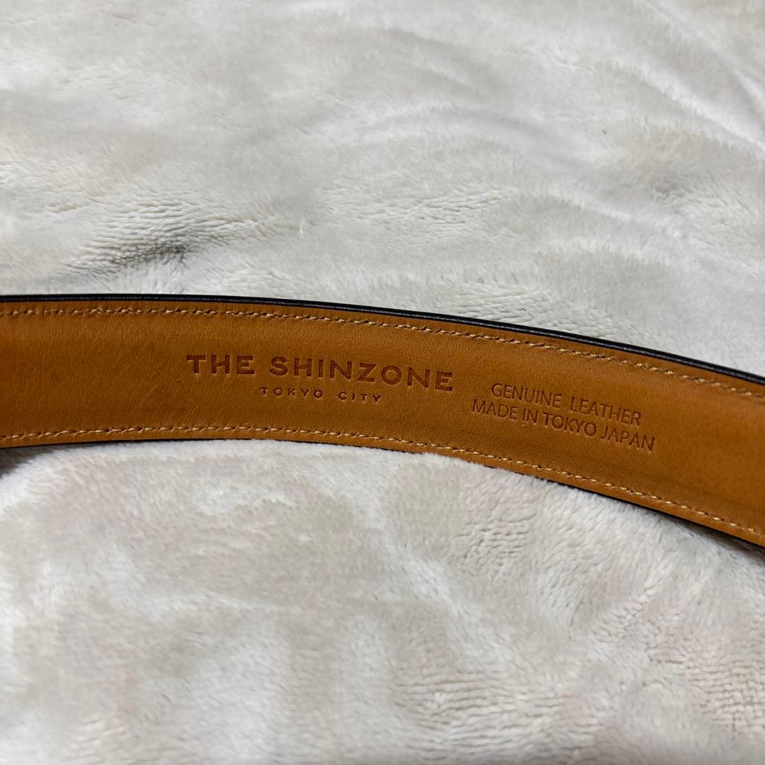 シンゾーン shinzone ベルト PLUMP ゴールド レザー オブラダ