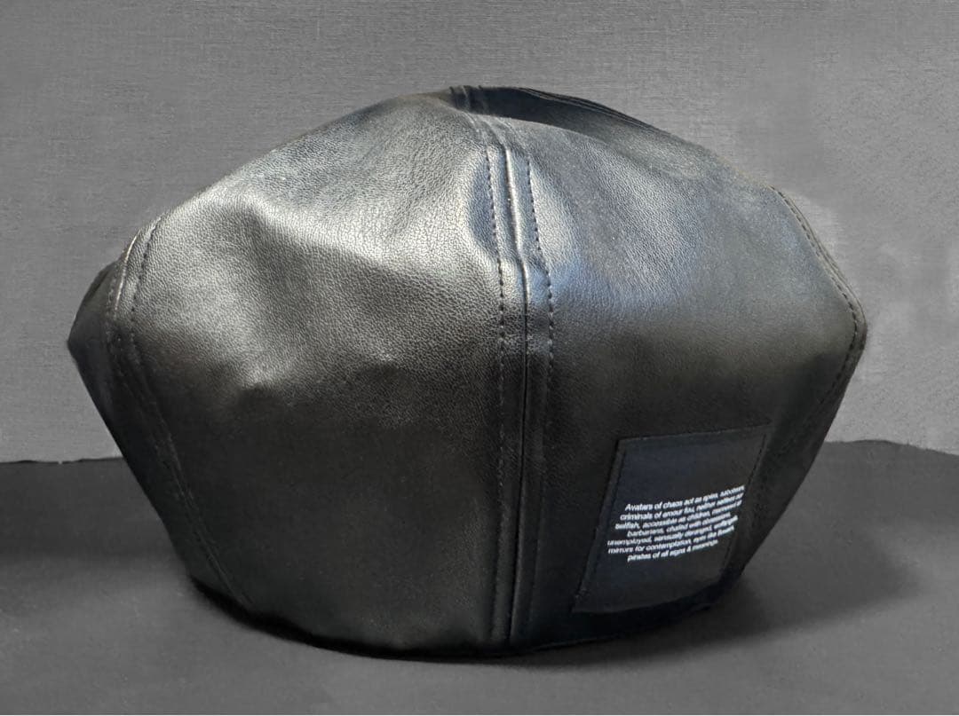 JULIUS/ユリウス/シンセティックレザーベレー/807ACU2