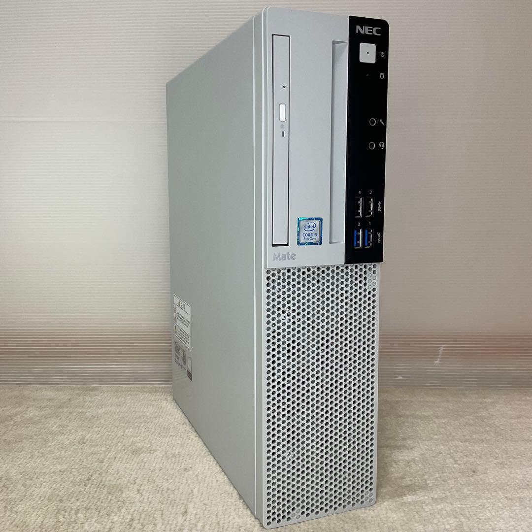 NEC Mate i3-8100 NVMe256G Windows11Pro ②