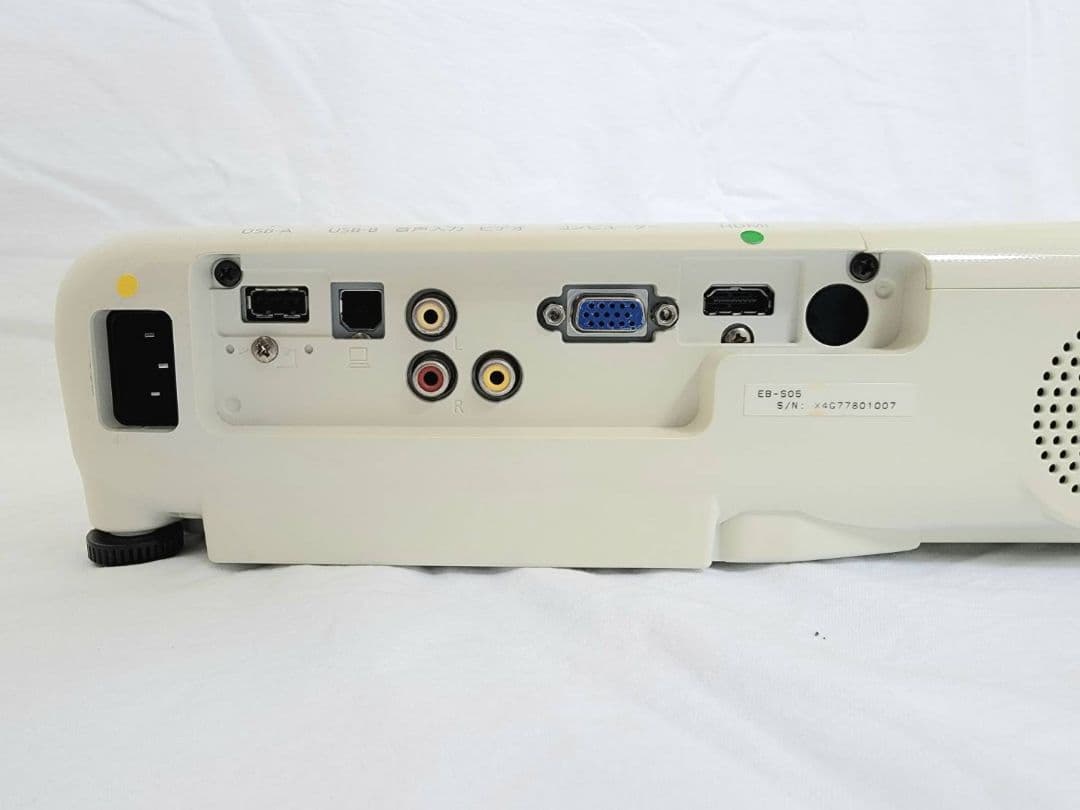 566h：EPSON「EB-S05」プロジェクター