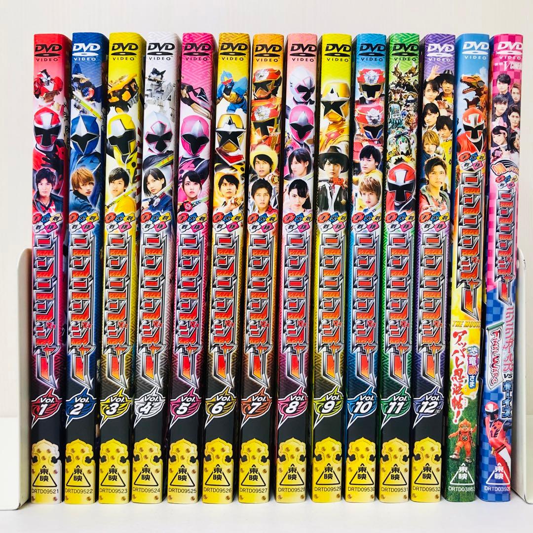 手裏剣戦隊ニンニンジャー　DVD全巻セット　合計14枚　TV本編+SP+映画