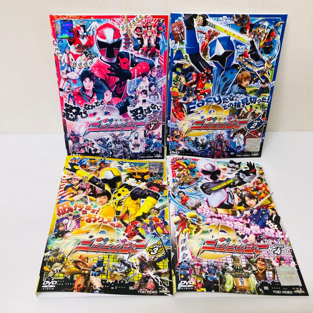 手裏剣戦隊ニンニンジャー　DVD全巻セット　合計14枚　TV本編+SP+映画
