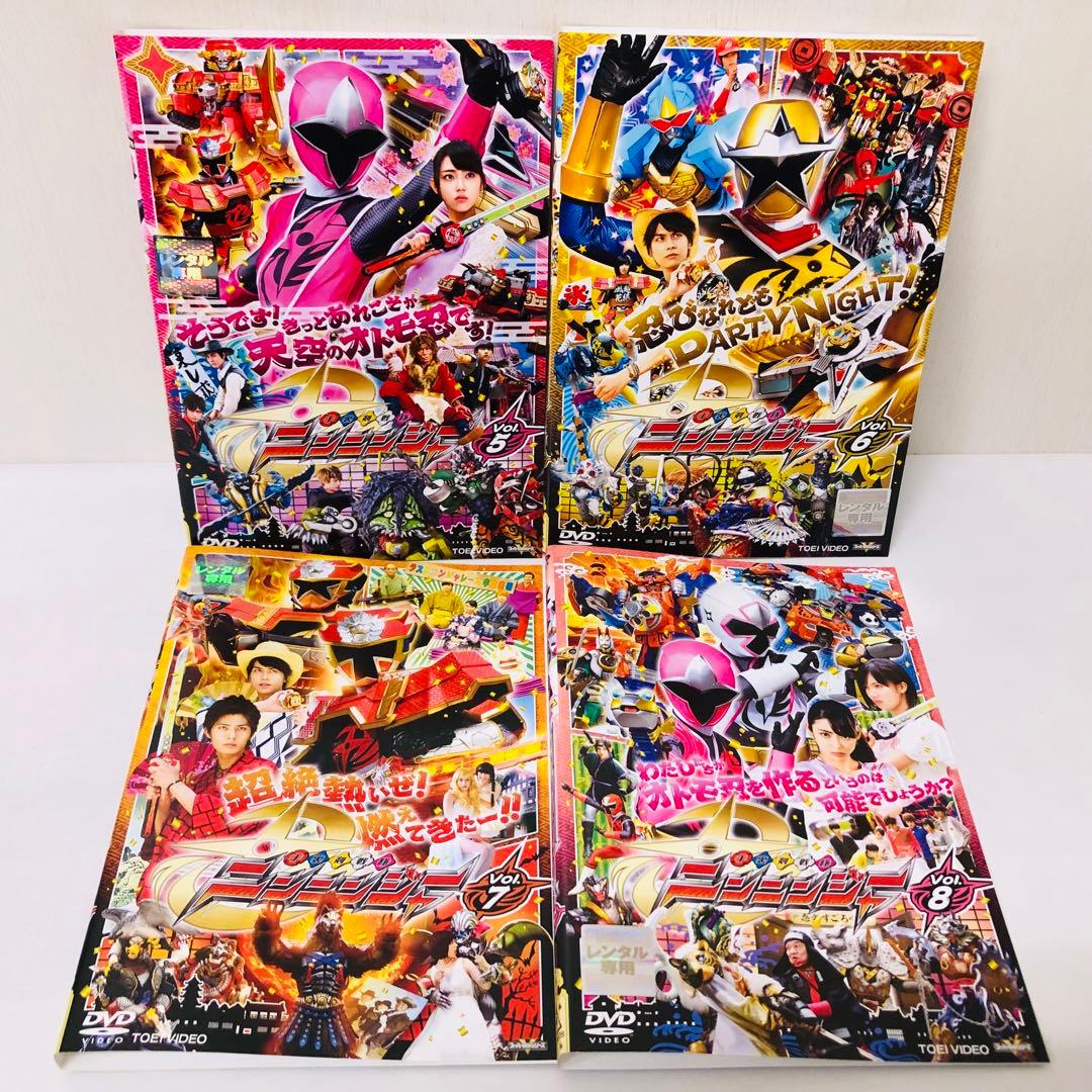 手裏剣戦隊ニンニンジャー　DVD全巻セット　合計14枚　TV本編+SP+映画