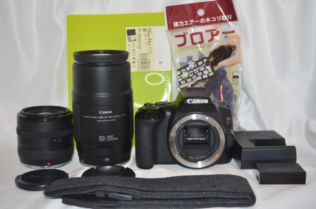 美品 【Canon EOS Kiss X10 ダブルレンズ】 Wi-Fi搭載