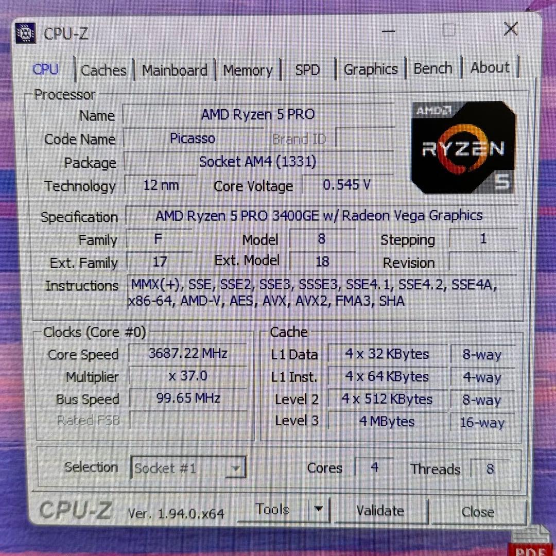 ThinkCentre M75q-1 Tiny (ssd換装済)