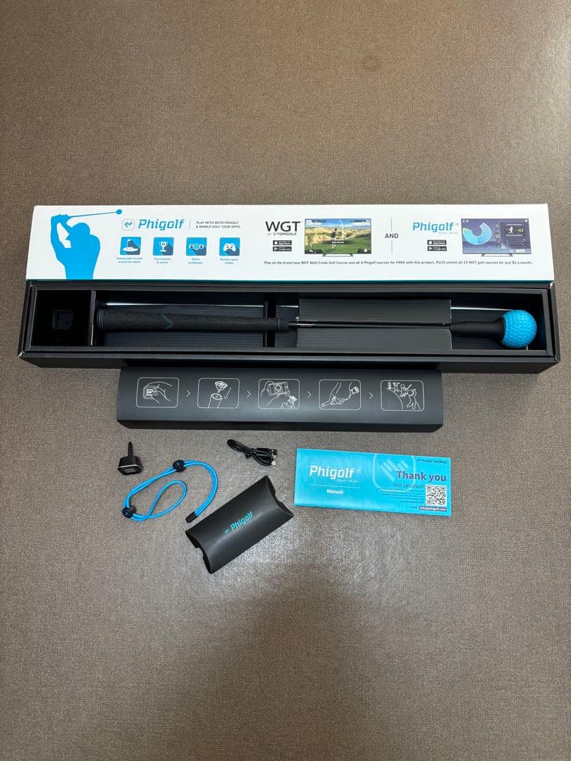 Phigolf(ファイゴルフ) ゴルフシュミレーター スイング練習器具 【美品】