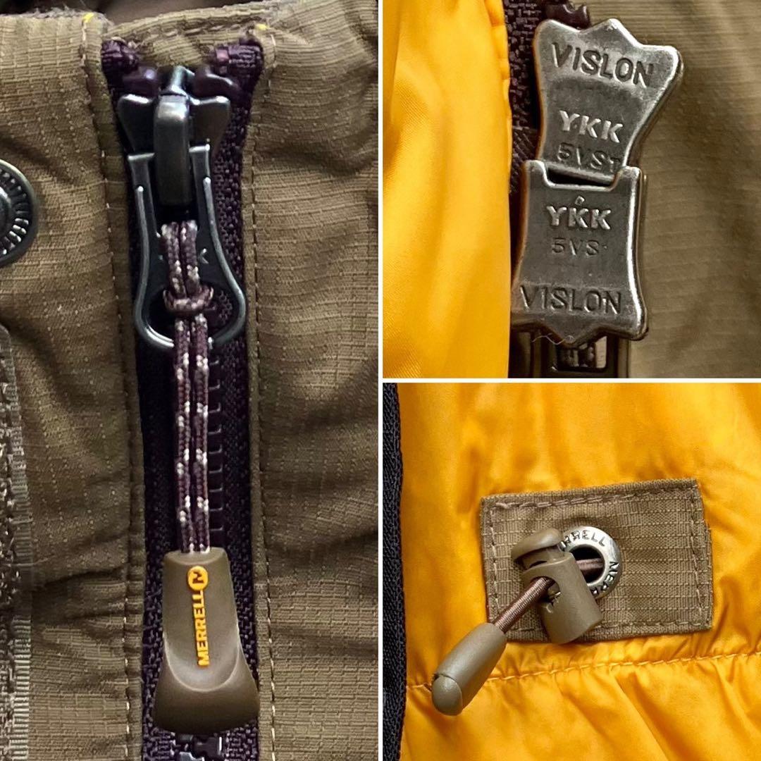 美品 MERRELL ダウンジャケット L ダウンコート ダウン 800フィル