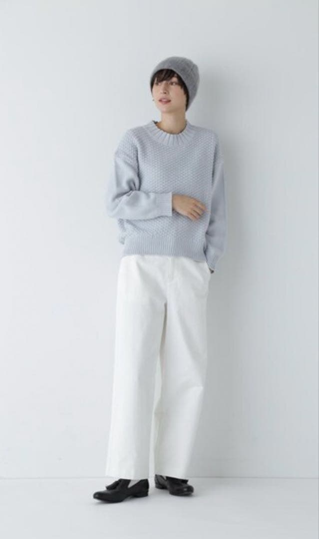 新品ヒューマンウーマン甘撚コットンチノパンツ サイズ　Xスモール