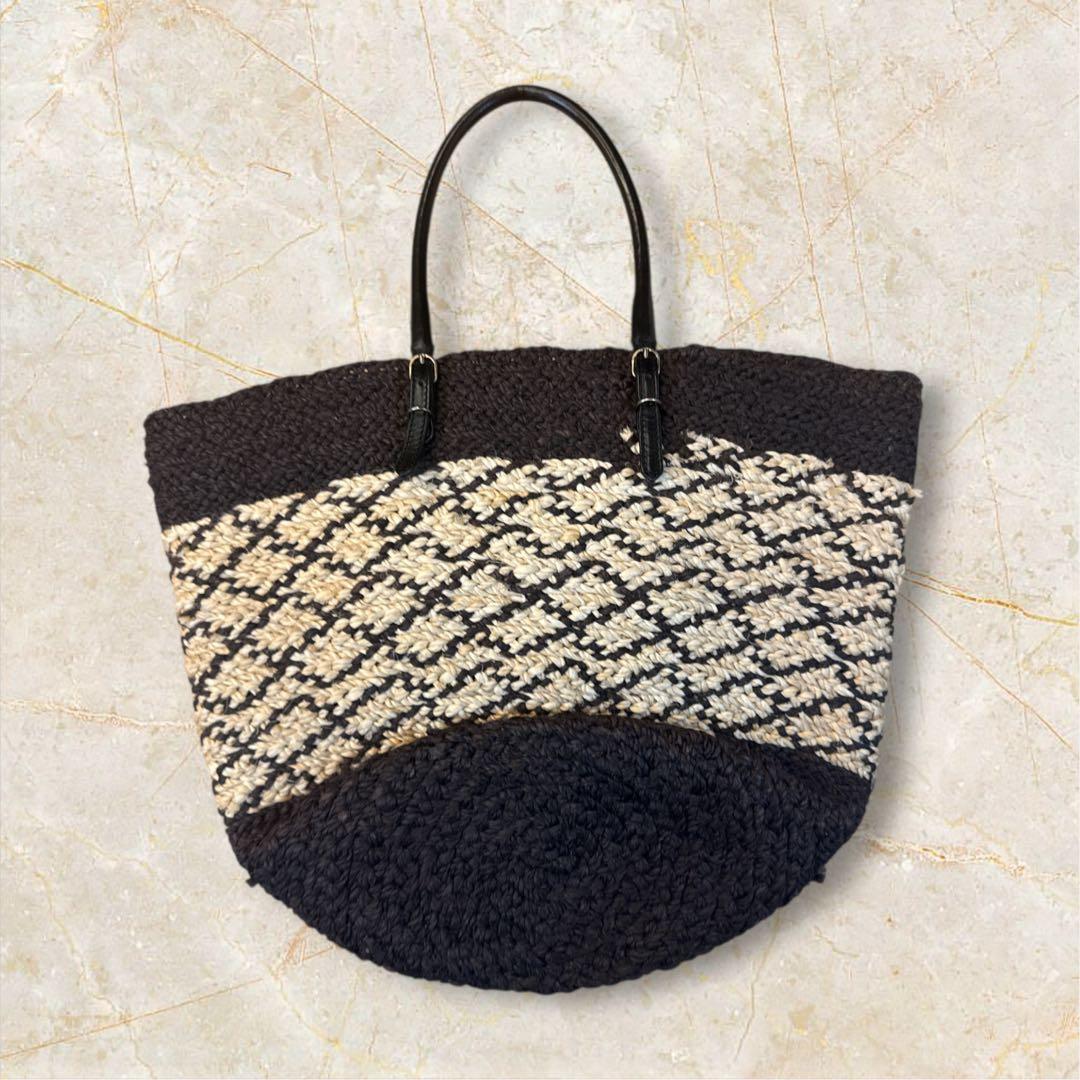 BALENCIAGA バレンシアガ ストローバッグ かごバッグ 515859