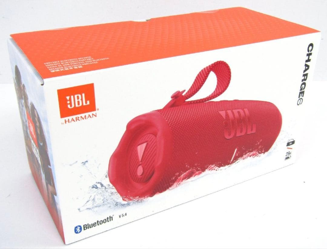 JBL Charge 6 レッド Bluetooth v5.4