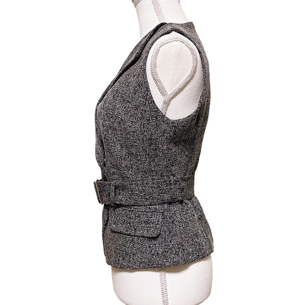 完売品 FRAY I.D コンパクトベスト ジレ サイズ1 ベルト付 雑誌掲載