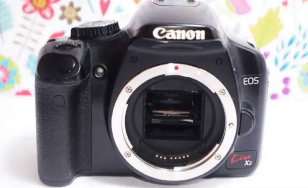 ❤️憧れのCanon一眼レフ❤️Canon EOS Kiss X2 レンズキット