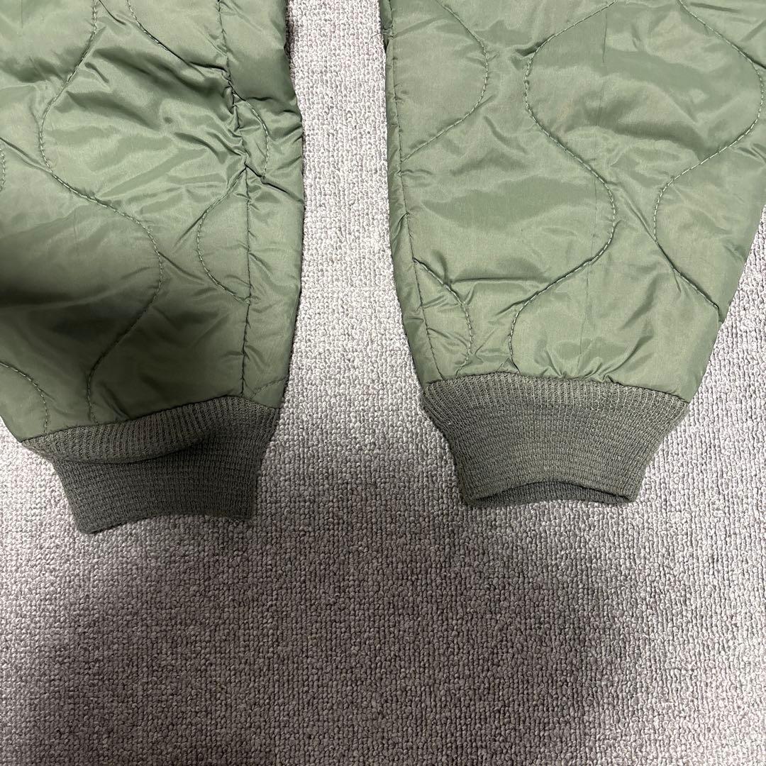 80s 米軍 実物 USAF CWU9/P 空軍 ナイロン キルティング ライナ