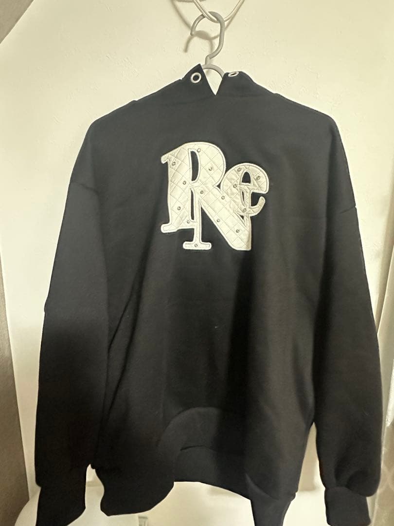 ナイスクラップ キルティングロゴビッグパーカー