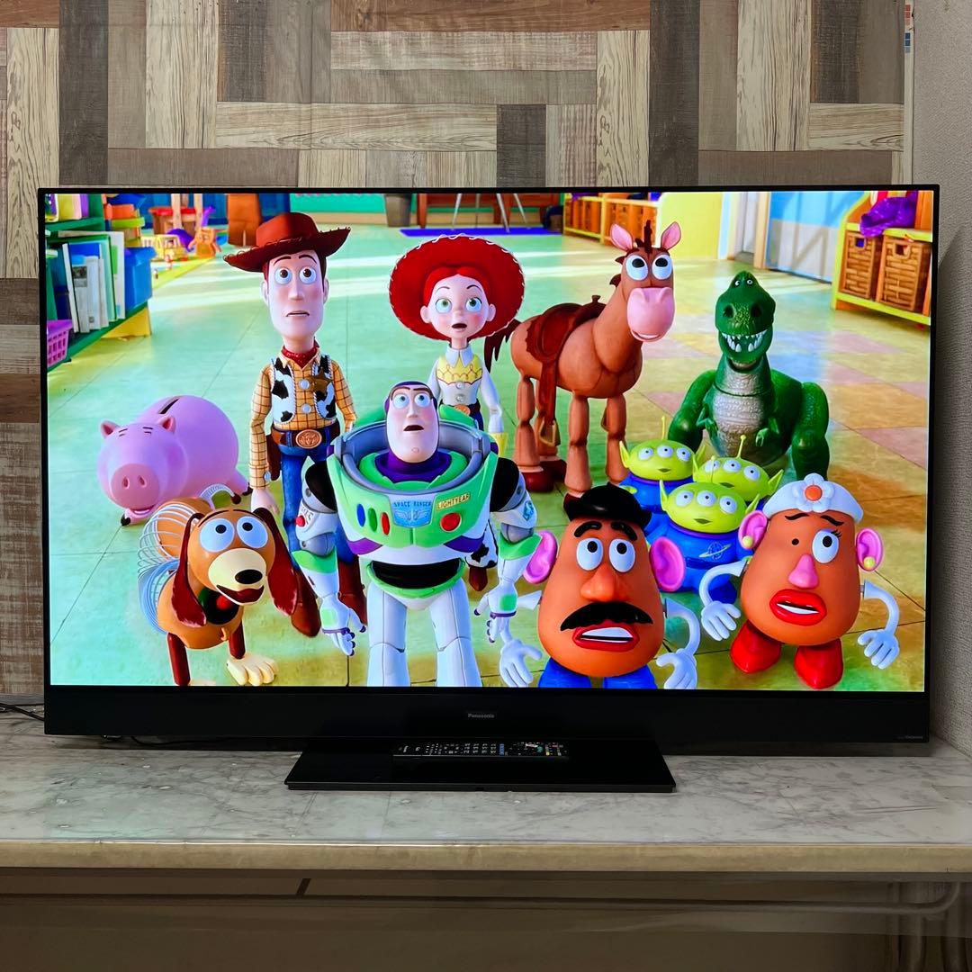 即日受渡❣️全国送料込パナソニック55型4Kダブルチューナー内蔵.有機ELテレビ