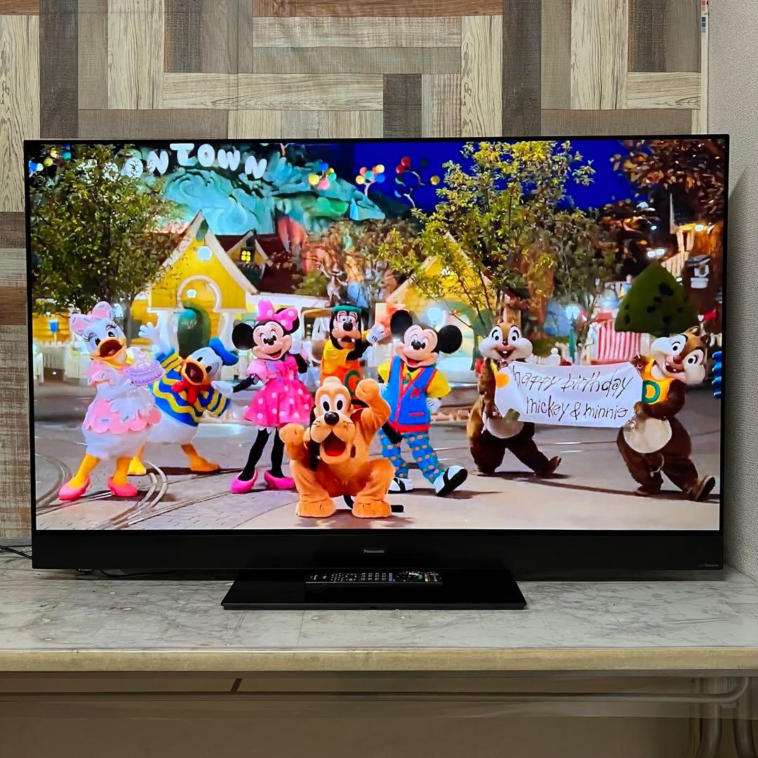 即日受渡❣️全国送料込パナソニック55型4Kダブルチューナー内蔵.有機ELテレビ