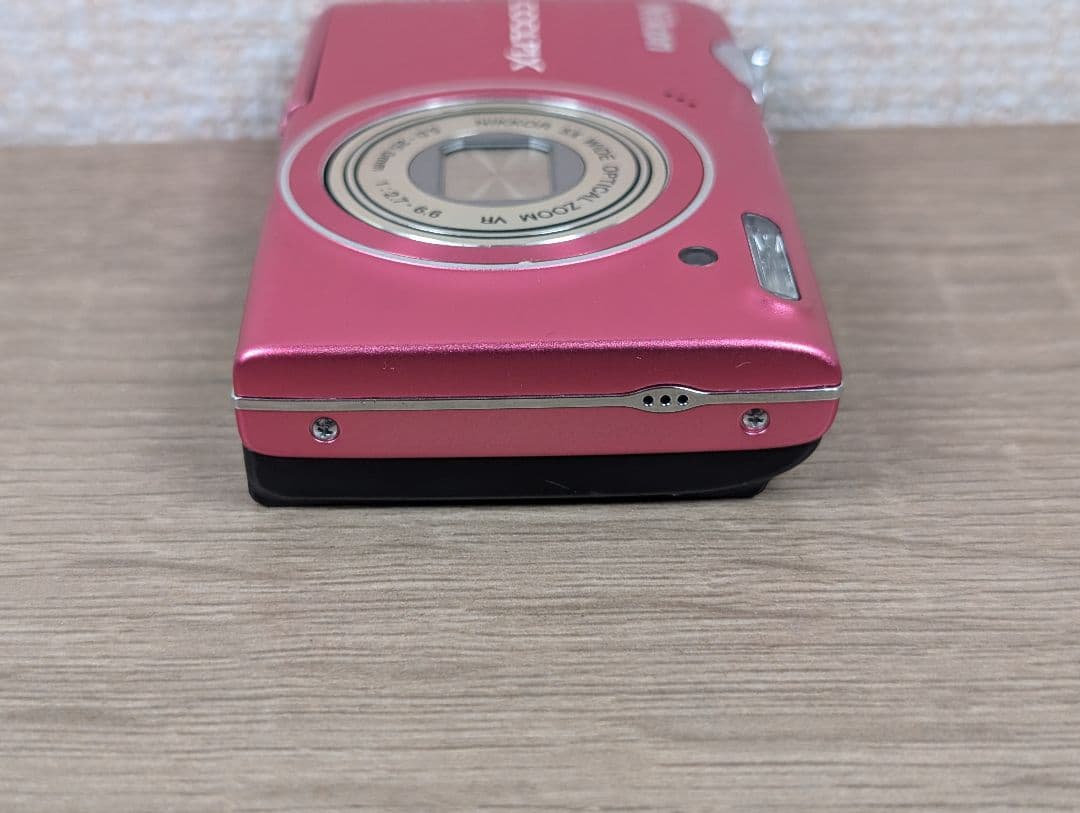 【外観美品】Nikon ニコン COOLPIX S5100 ピンク コンデジ
